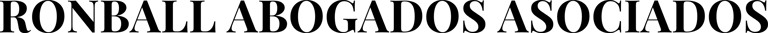 RONBALL ABOGADOS ASOCIADOS logo