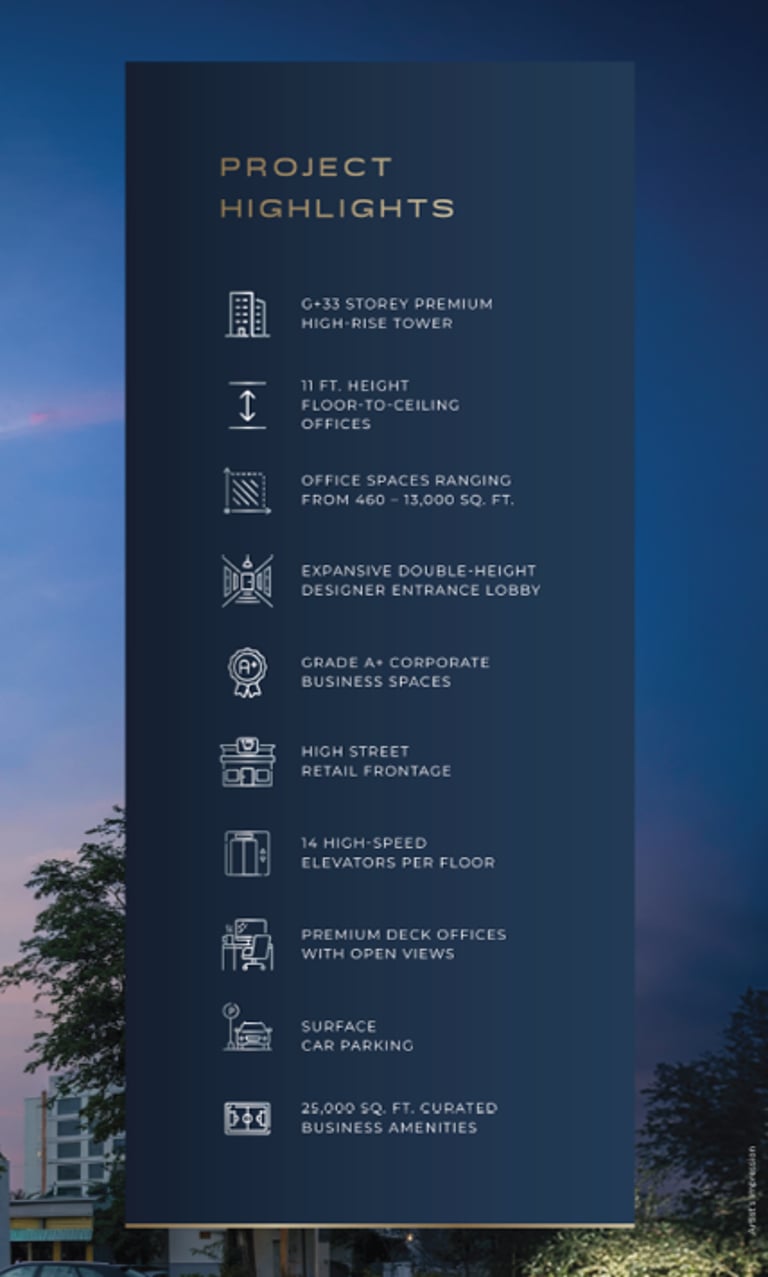 CRESCENT WTC JOGESHWARI WEST, CRESCENT WTC OSHIWARA JOGESHWARI WEST, CRESCENT, COMMERCIAL PROJECT, OSHIWARA, SV ROAD