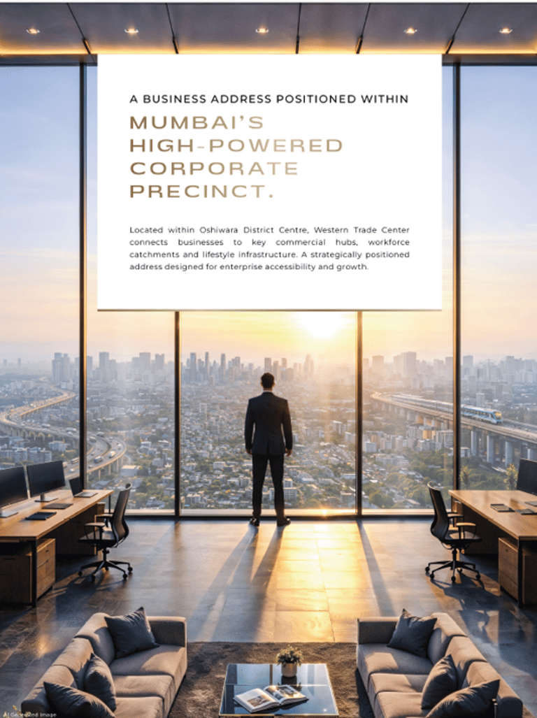 CRESCENT WTC JOGESHWARI WEST, CRESCENT WTC OSHIWARA JOGESHWARI WEST, CRESCENT, COMMERCIAL PROJECT, OSHIWARA, SV ROAD