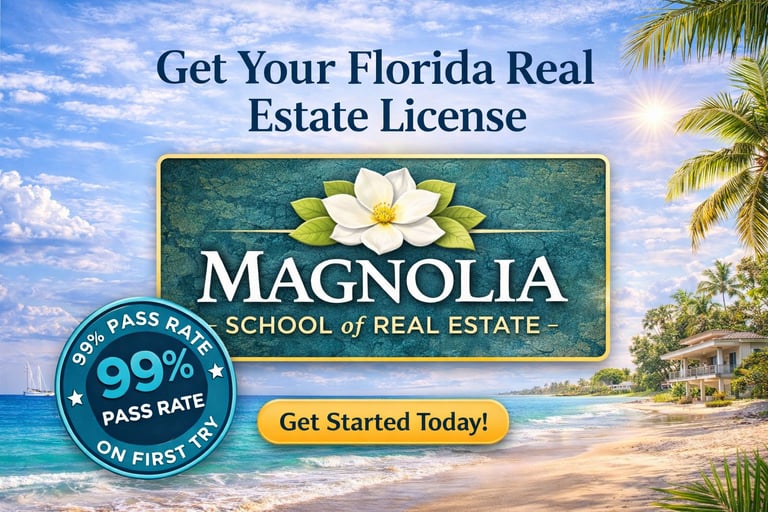 Magnolia School of Real Estate/ EmpowerWithLearning.com logo