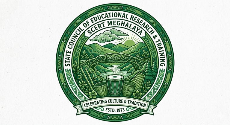 SCERT Meghalaya logo