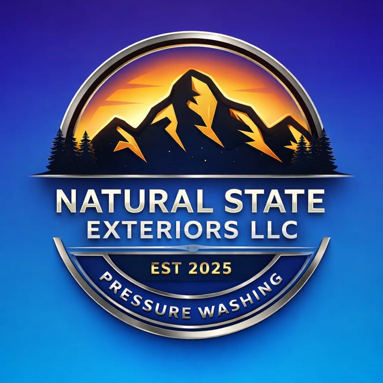 Natural State Exteriors LLC.  logo