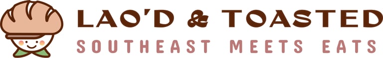 Lao'd & Toasted logo