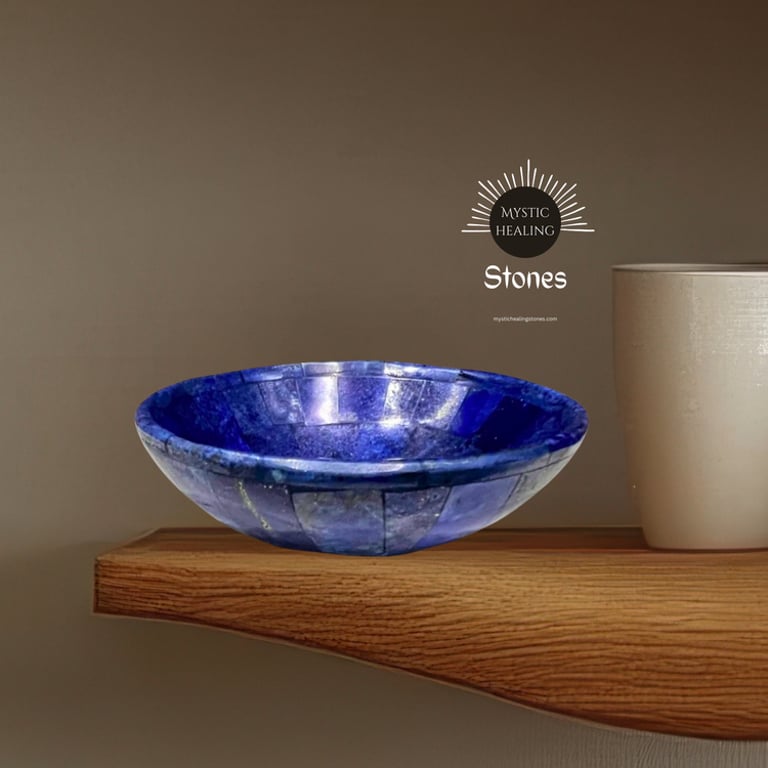 Royal Lapis Lazuli Bowl