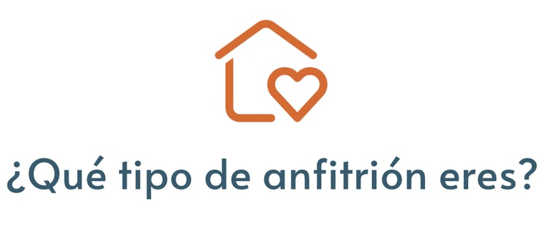 ¿Qué tipo de anfitrión eres? logo