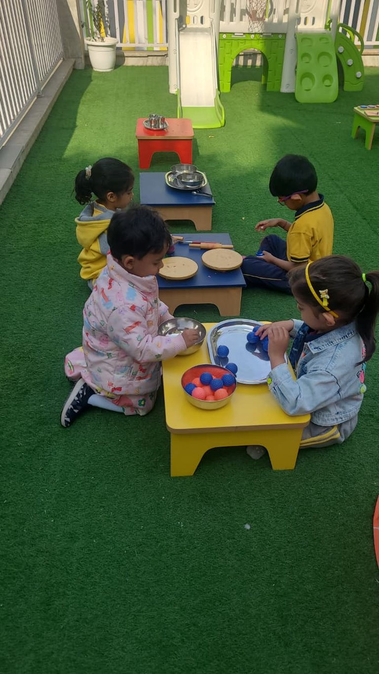 A gentle introduction to preschool in Gurgaon with sensory play, social interaction, and foundational skills.