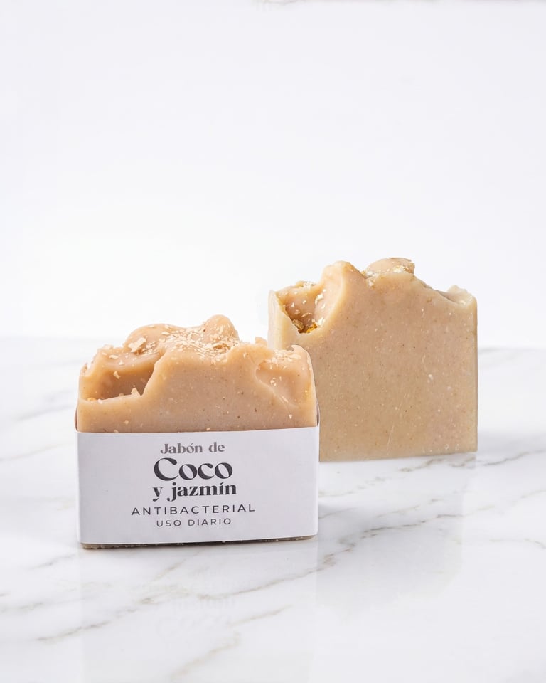 jabon de coco natural organico
