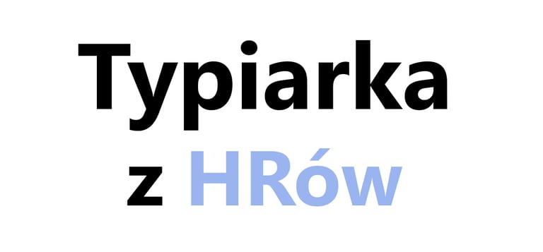 Typiarka z HRów logo
