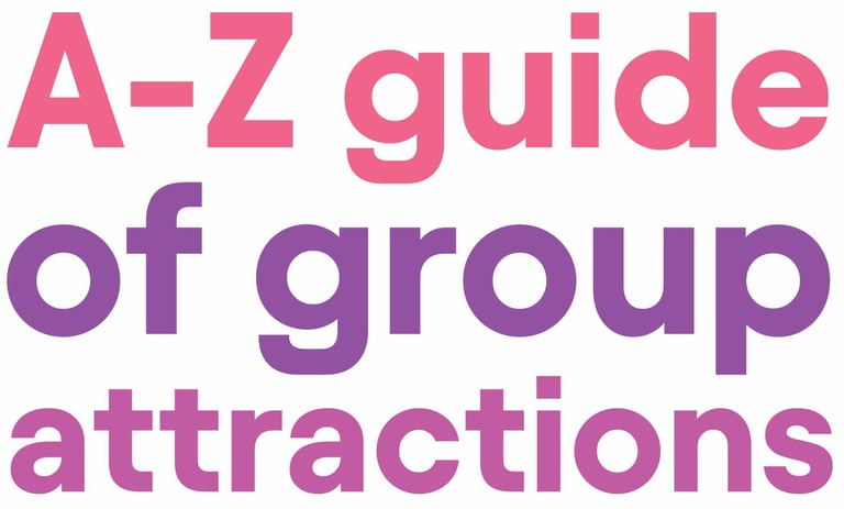 A to Z of Group Attractions logo