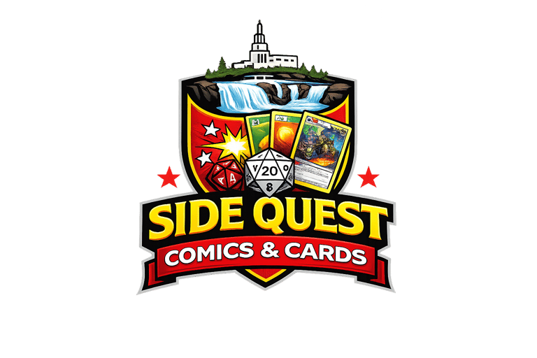 Side Quest Comics and Collectables logo