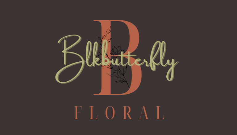 BlkButterfly Floral logo