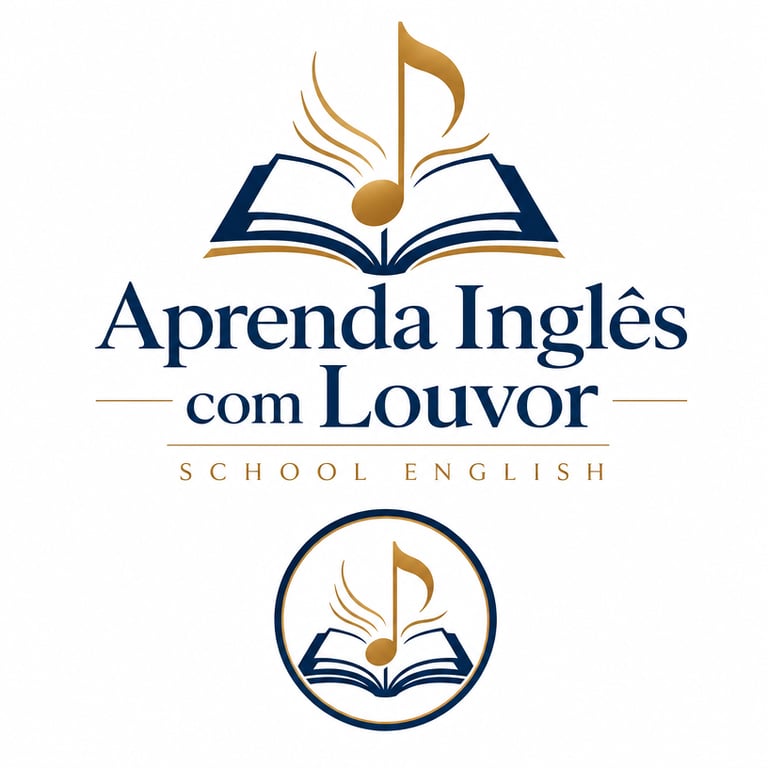 Aprenda Ingles com Louvor logo