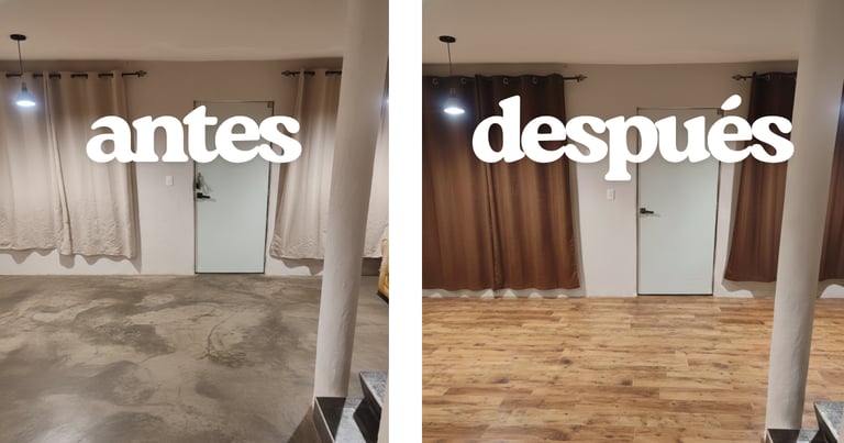 Colocación de pisos de mader en Atotonilco de Tula Hidalgo