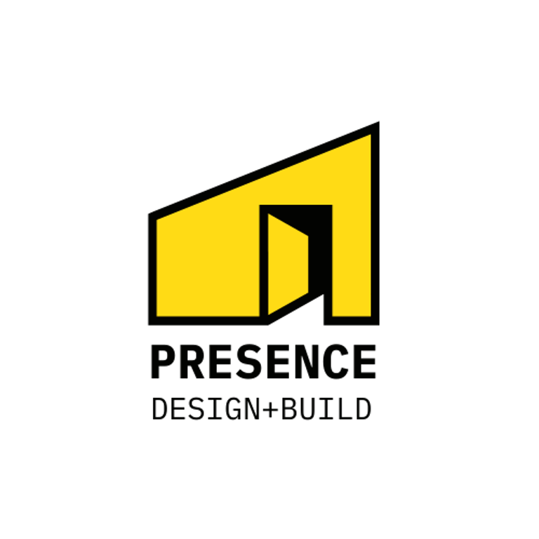 Presence Design+Build logo