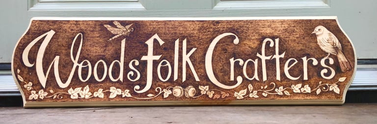 Woodsfolk Crafters logo