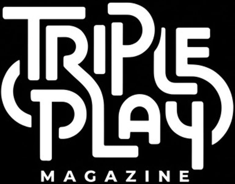 TRIPLE PLAY MAGAZINE logo