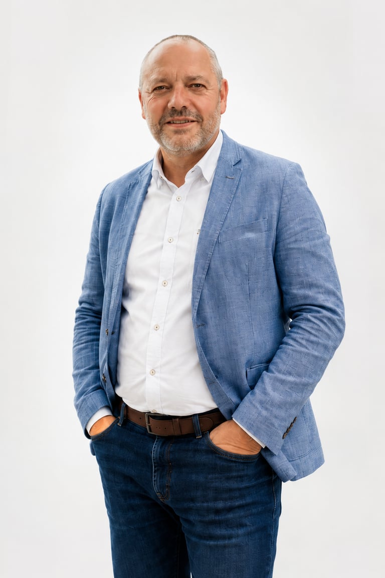 Portrait von Gerd Hoppe – Pastor, Evangelist und Autor.