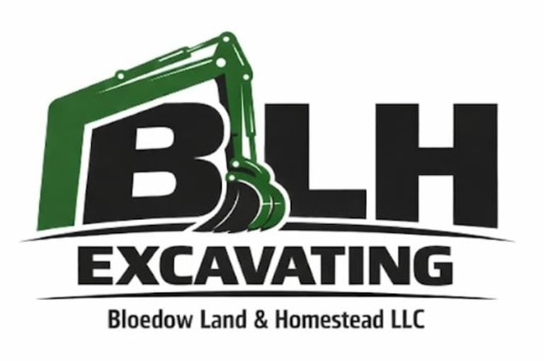 BLH Excavating logo