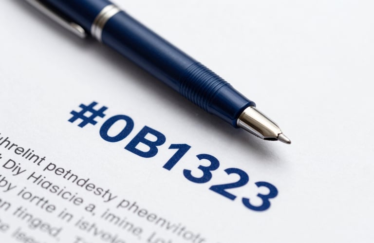 A high-contrast macro shot of a sleek, dark blue pen resting on a crisp white contract, symbolizing a reliable partnership. Professional and corporate style using #0B132B.
