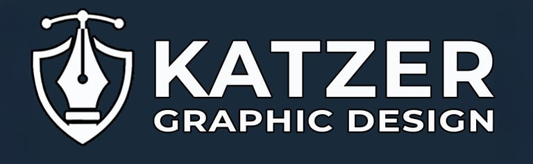 Katzer graphic design logo
