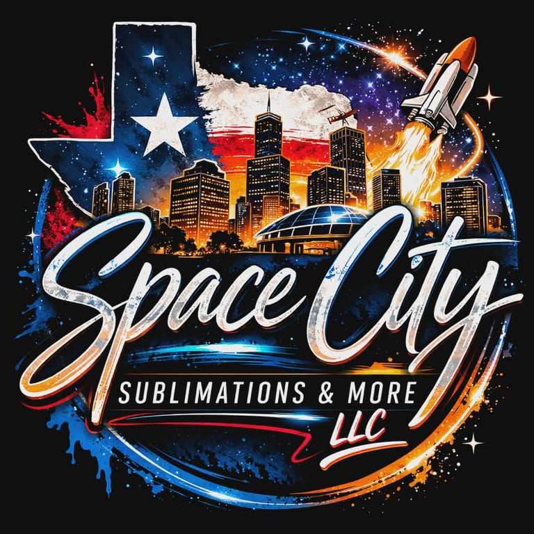 Space City Sublimations & More logo
