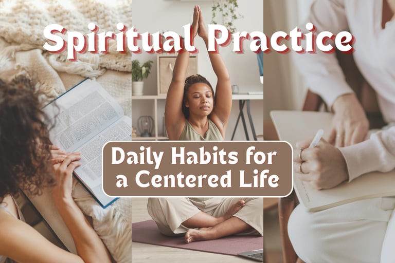 Workshop about daily spiritual practice