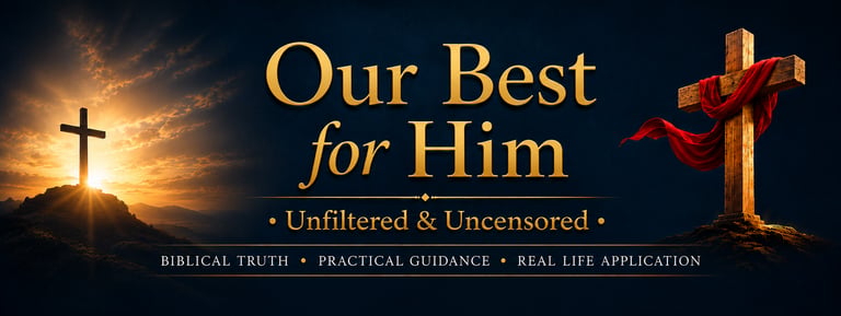 Our Best for Him logo
