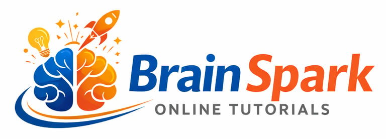 Brain Spark Online Tutorials logo