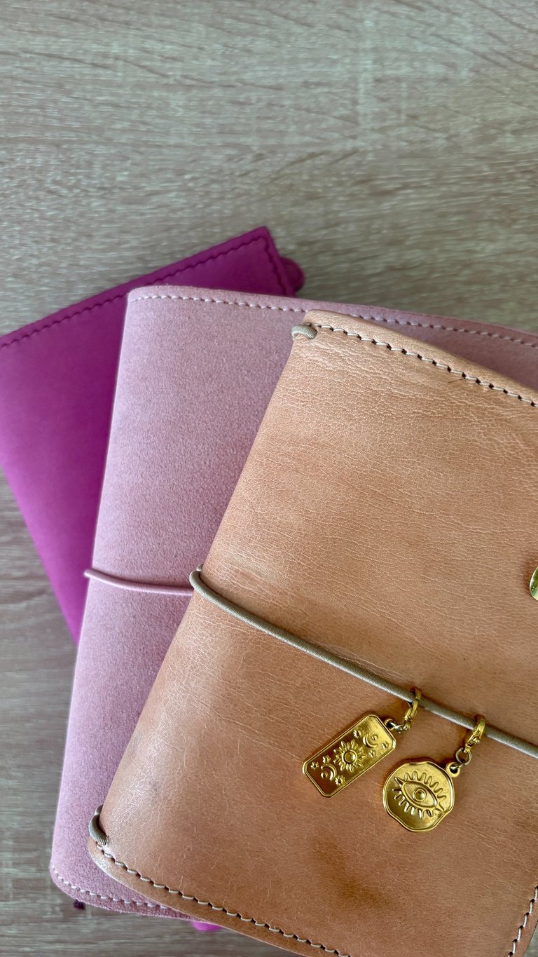 Handcrafted Naya Paperie leather planner covers for a permanent journaling home