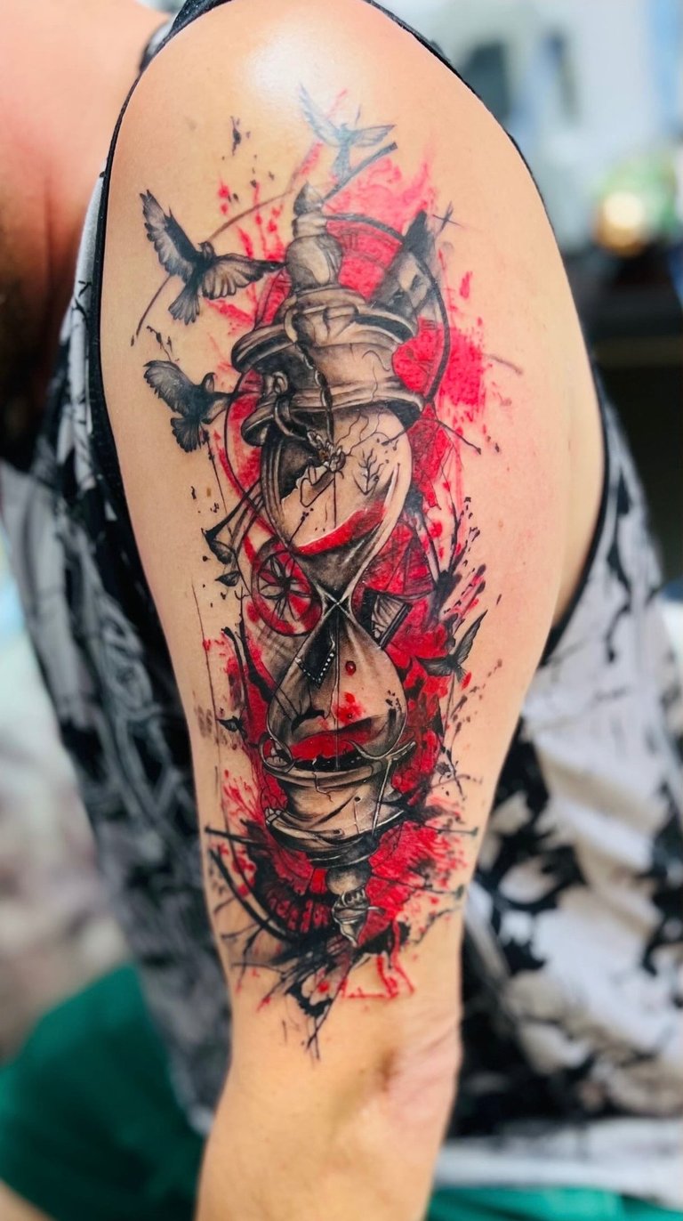 Clean tattoo studio in Hurghada with professional equipment”