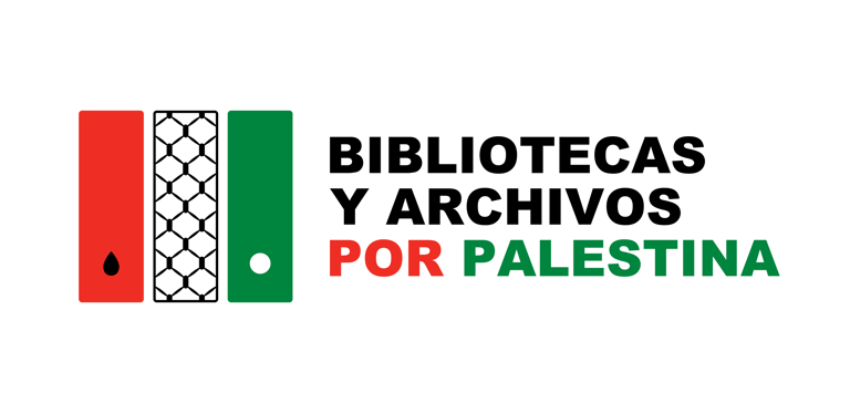 bibliotecas y archivos por palestina logo