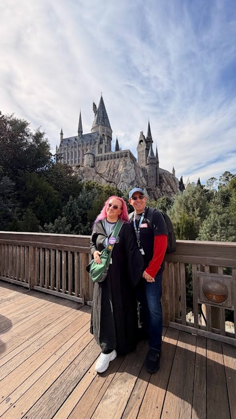 Hogwarts en Islands of Adventure dentro del Wizarding World en Orlando