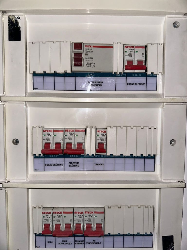 Instalação, Conversão, Atualização de Tomada para 127V/220V