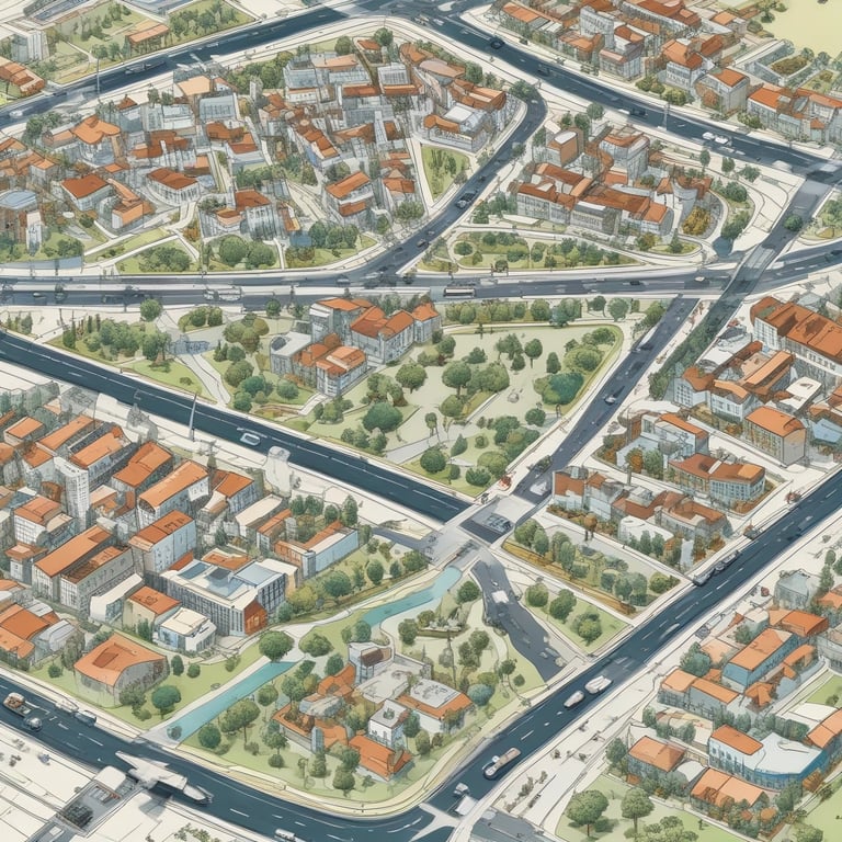 imar planı, İmar planı, bir yerleşim alanının düzenli, estetik ve sürdürülebilir bir şekilde gelişme