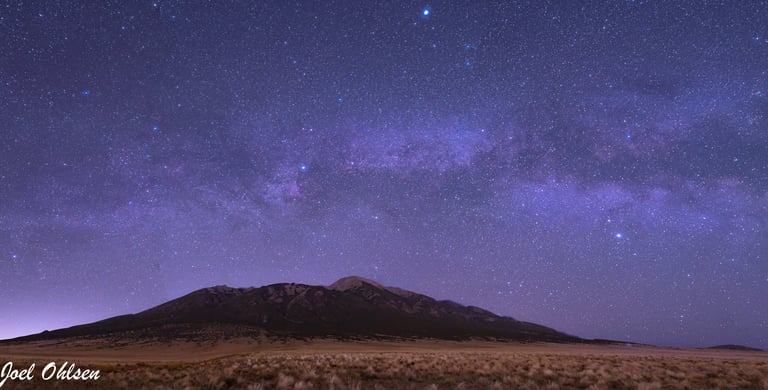 Milky Way over Mt. Blanca