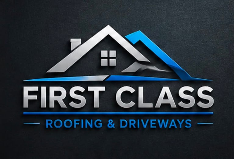 First Class Roofing & Driveways logo