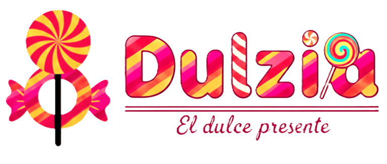 Logo de Dulzia, dulceria mexicana a mayoreo y tienda de arreglos de dulce personalizados. 