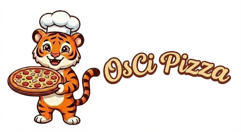 OsCi Pizza logo
