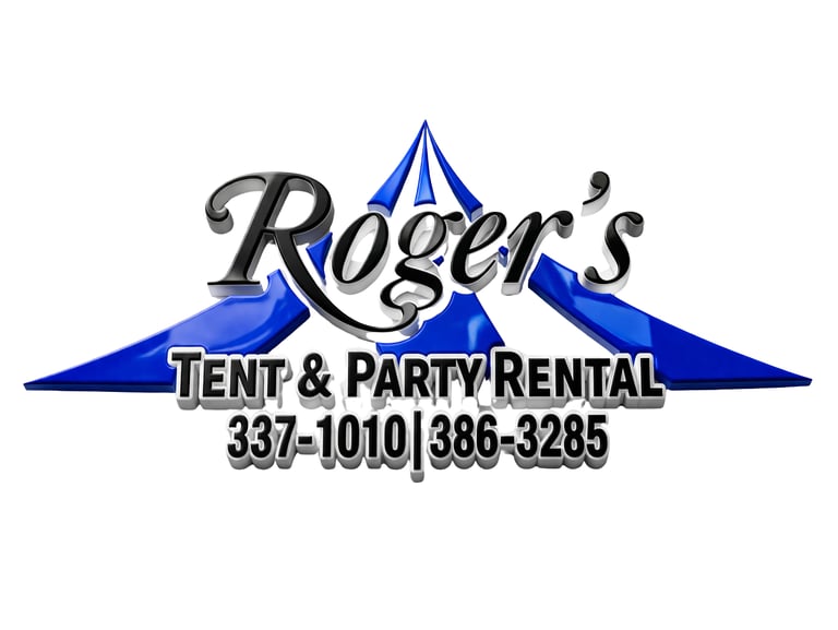 Roger's Tent & Party Rentals logo