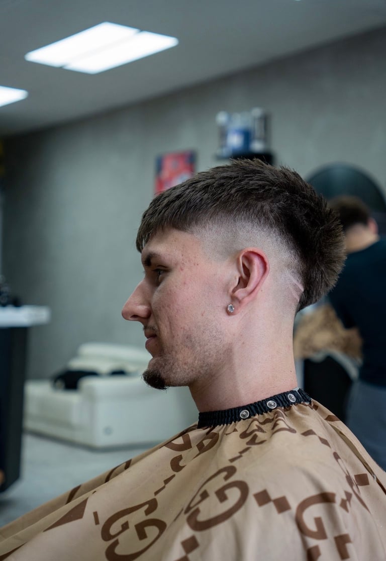 Men’s Zero Fade - Silver barbers Braybrook