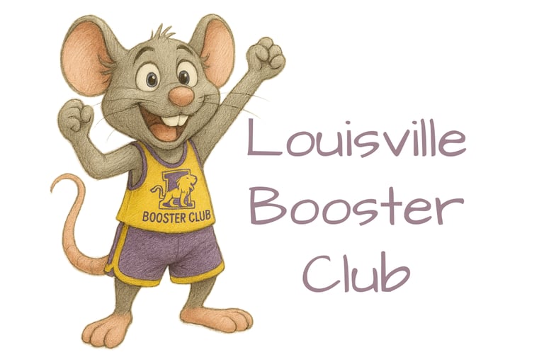 Mouse Madness Presented by The Louisville Booster Club logo