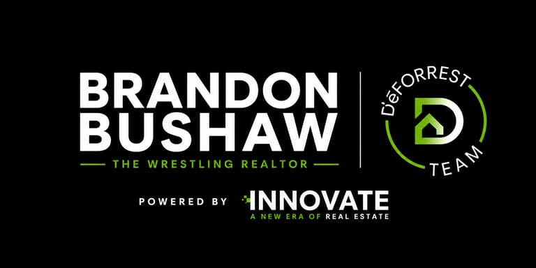 Brandon Bushaw - The Wrestling Realtor logo