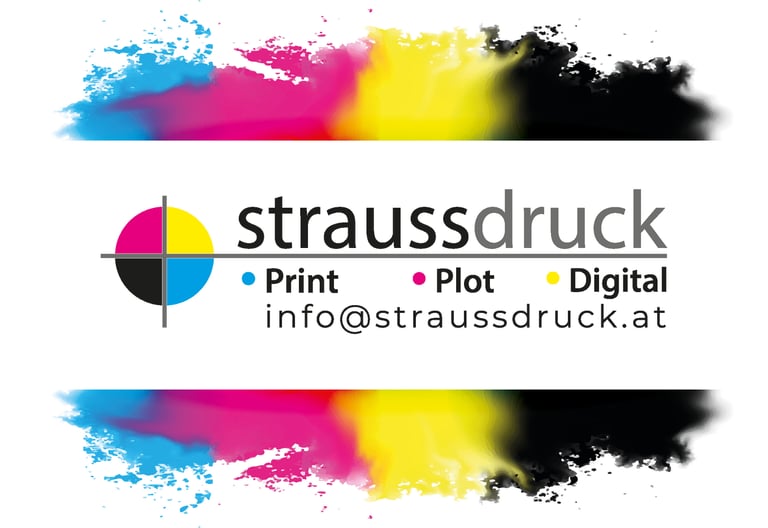STRAUSS Druckstudio logo
