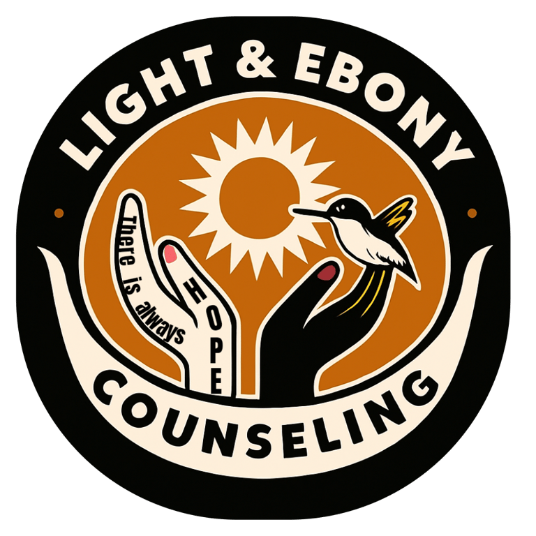 Light & Ebony Counseling logo