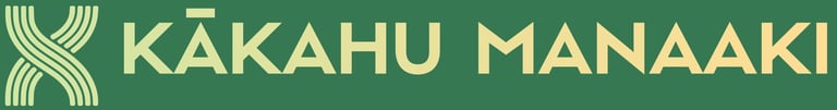 Kakahu Mānaaki  logo