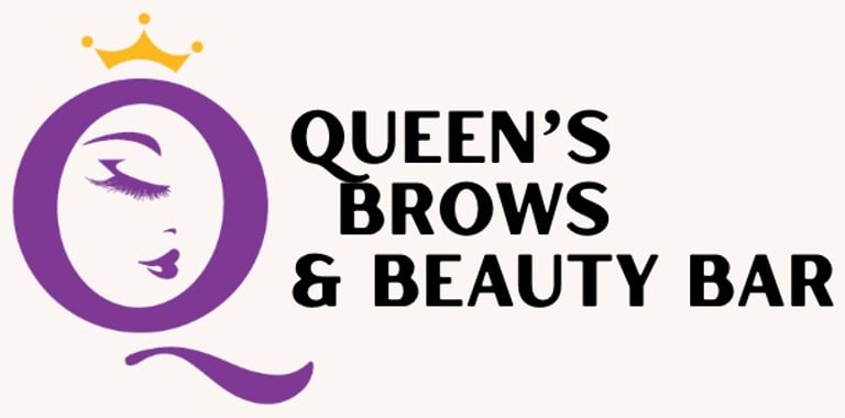 Queens Brows and Beauty Bar logo