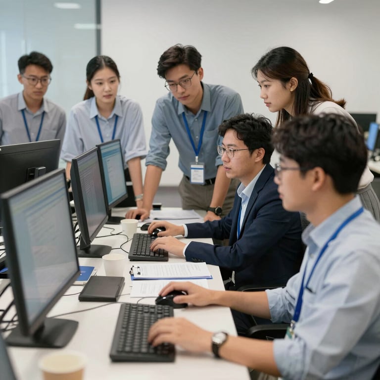 A delivery van branded with Meditrust Supplies logo parked outside a hospital.