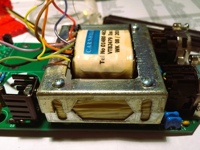 Transformateur N72 SCA Preamp, Fil's HOUSE Studio, Sion, Valais