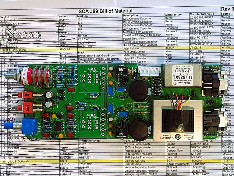 J99 SCA Preamp, Fil's HOUSE Studio, Sion, Valais
