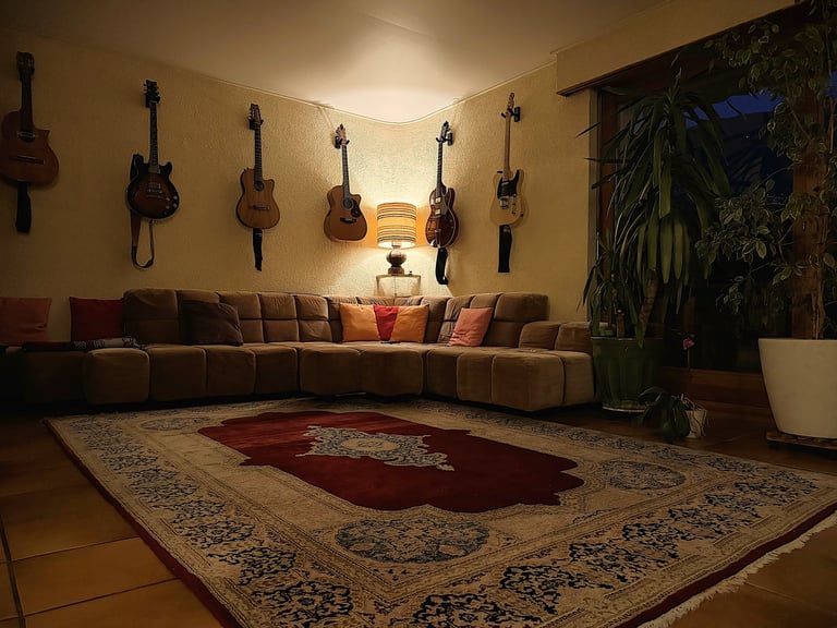 Chill living-room, Fil's HOUSE Studio, Sion, Valais